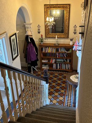 stairs view- click for photo gallery